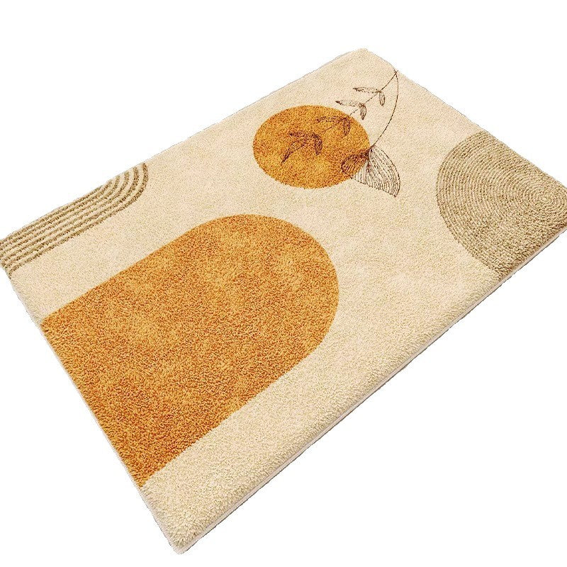 Contemporary Abstract Bath Rug Kalsten
