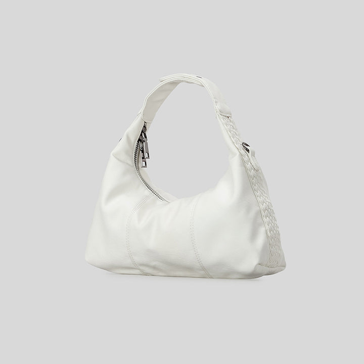 Braided Handheld Leather Bag