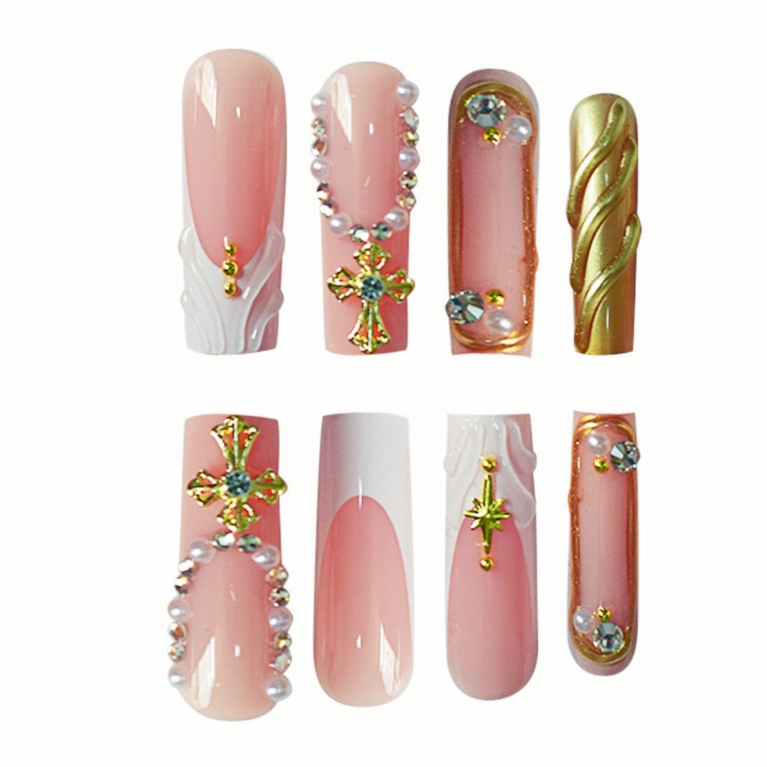 Ornate Press-On Nail Extensions Kalsten