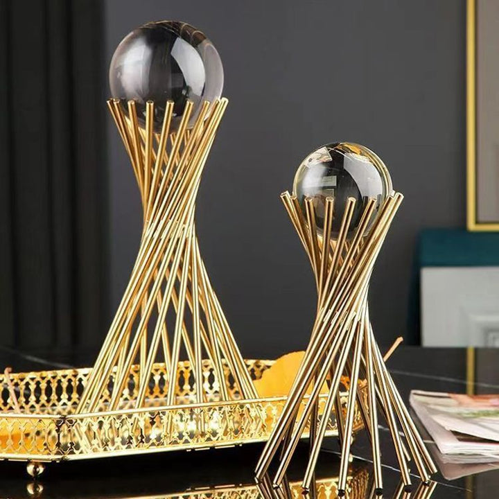 Decorative Glass Ball Holder Kalsten