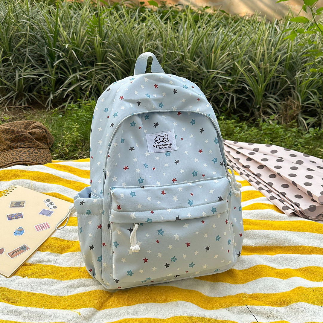Star-Patterned Multi-Functional Backpack Kalsten