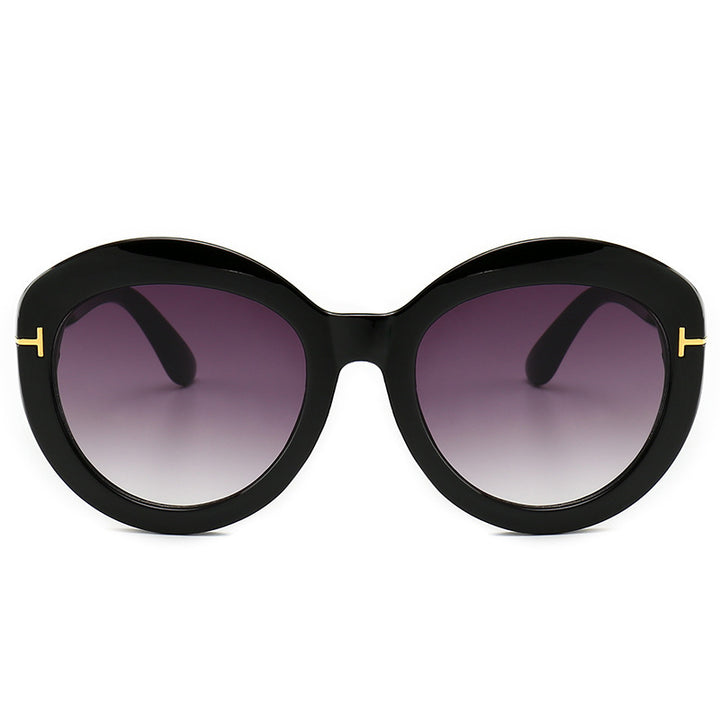 Elegant Wide-Leg Frame Sunglasses Kalsten