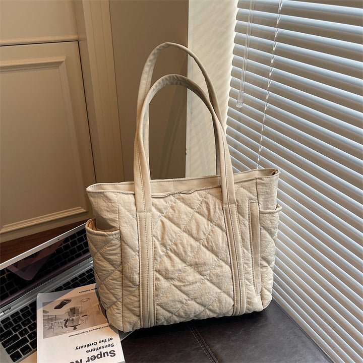 Quilted Functional Utility Tote