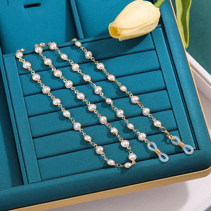 Elegant Pearl Chain Eyewear Chain Kalsten