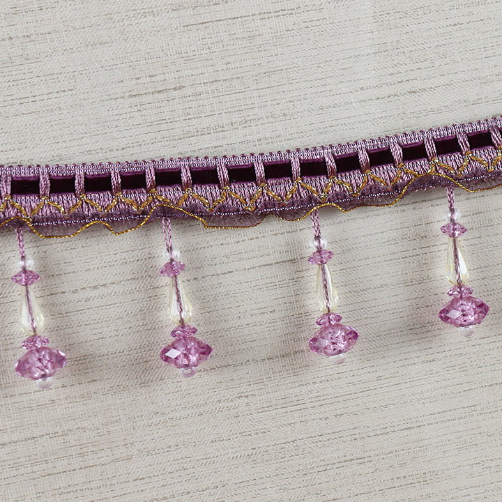 Decorative lace trim with pearls Kalsten