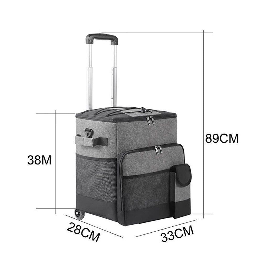 Women’s cooler trolley with expandable storage Kalsten