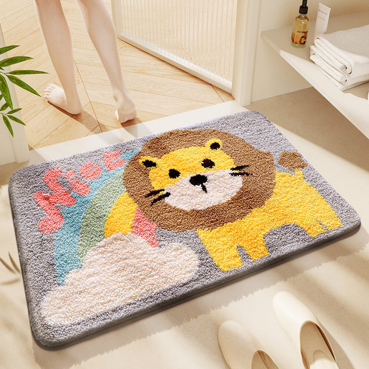 Pet-Themed Bath Mat