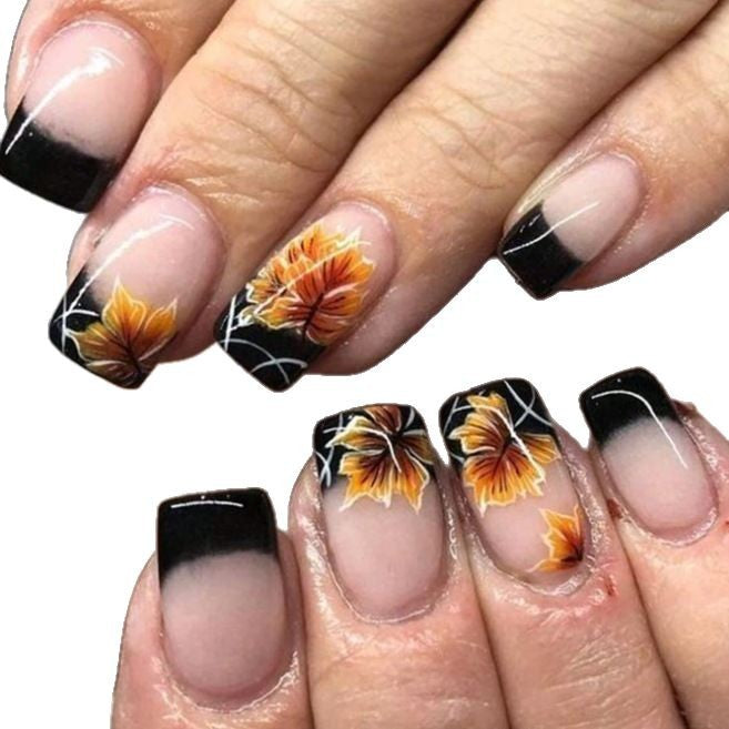 Autumn-Inspired Nail Art Enhancements Kalsten