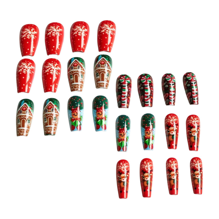 Festive Christmas Nail Art Design Kit