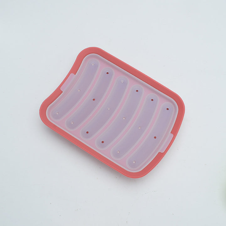 Silicone ice cube mold with integrated cooling design Kalsten