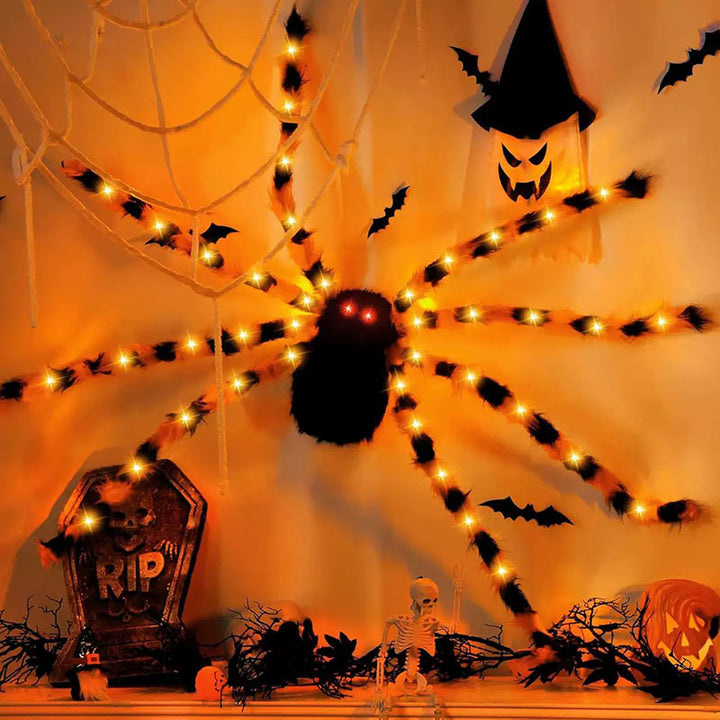 Decorative LED Spider with Light Effects