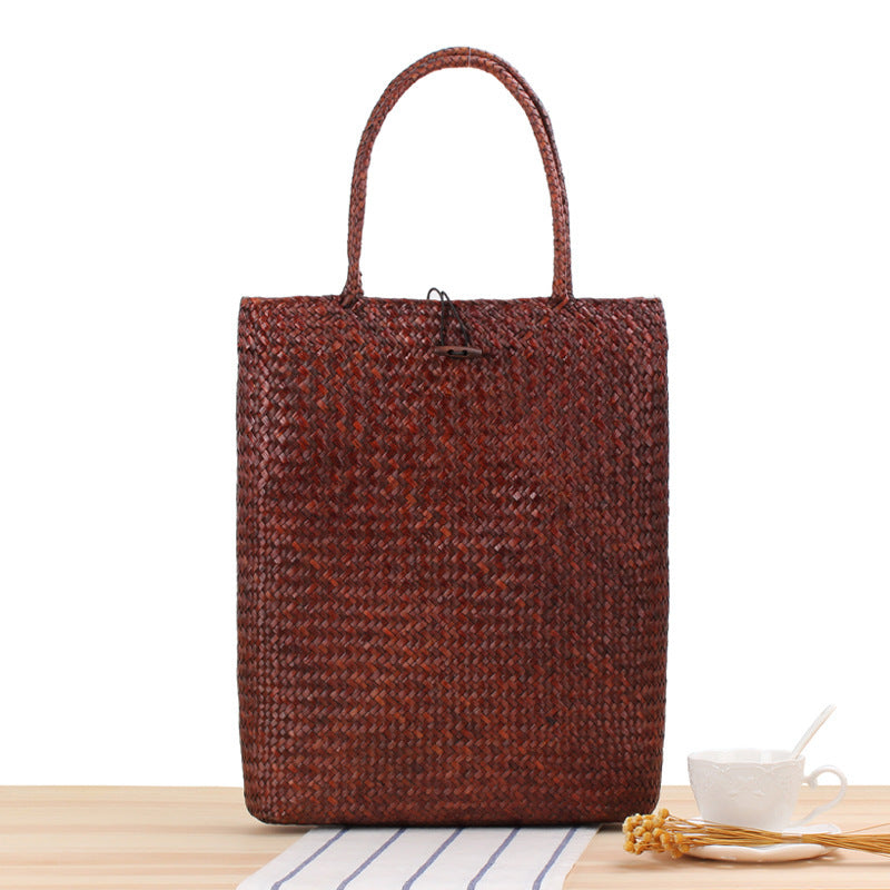 Generous basket bag with sealed closure Kalsten