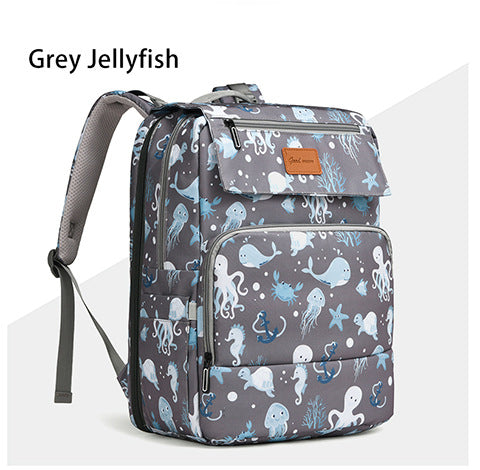 Adventure-Ready Ocean-Themed Backpack Kalsten