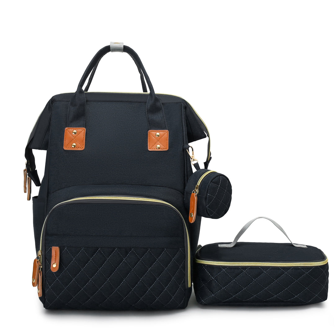 Multi-Purpose Quilted Diaper Backpack Kalsten