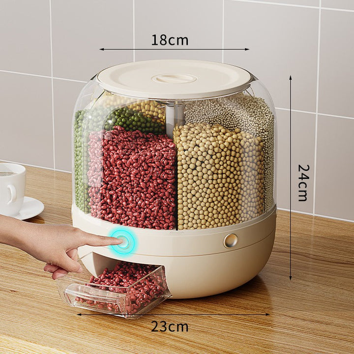 Smart Multi-Compartment Grain Storage Container Kalsten
