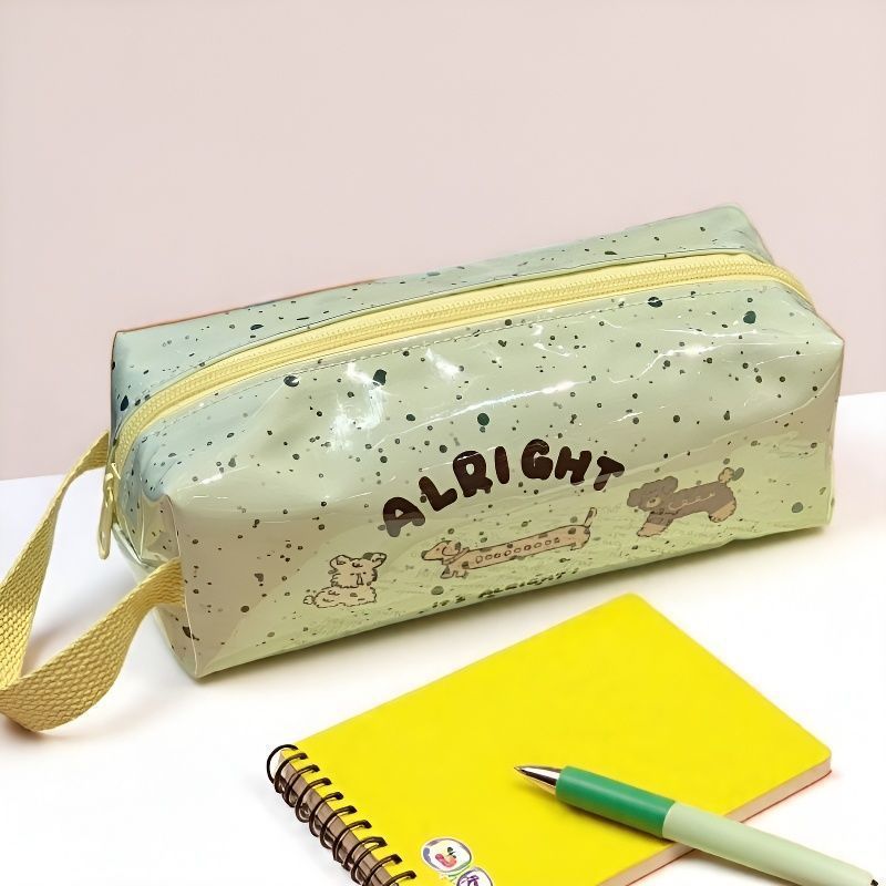 Fun Character-Themed Zippered Pencil Case