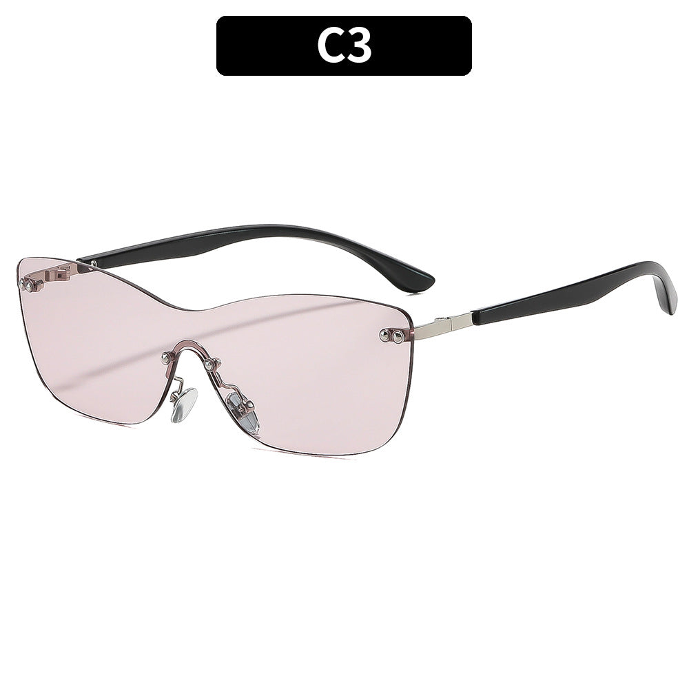 Ultraviolet Protected Geometric Sunglasses
