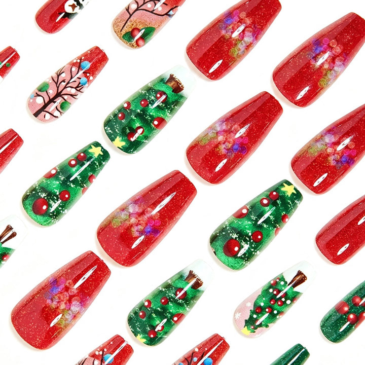 Festive Holiday Nail Art Kalsten