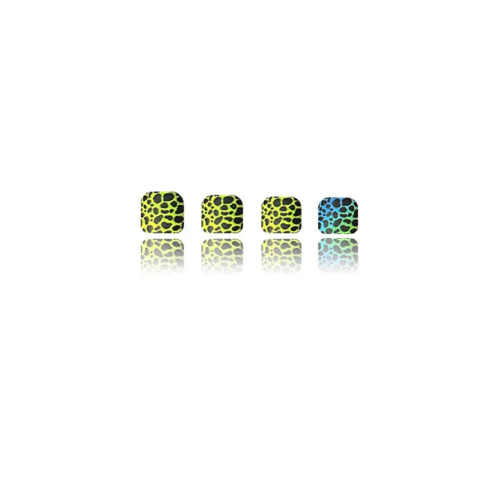 Nail art set with creative animal pattern accents Kalsten