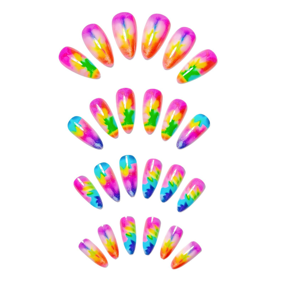Gradient Color Artificial Nail Set Kalsten