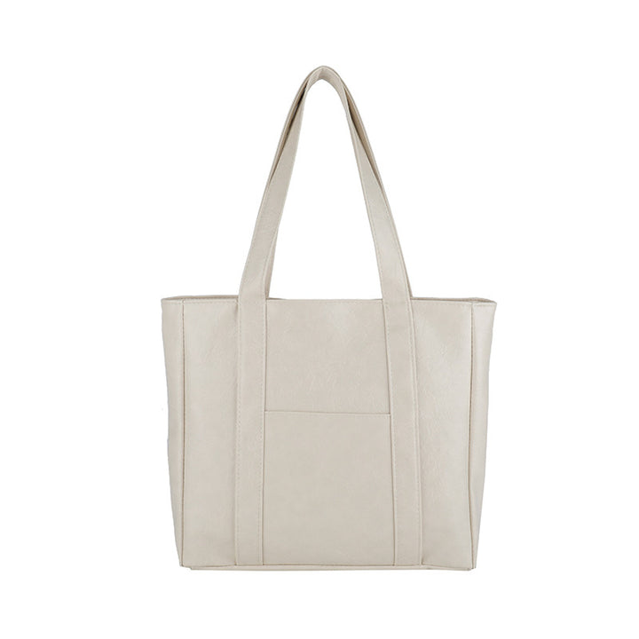 Classic Faux Leather Tote Bag Kalsten
