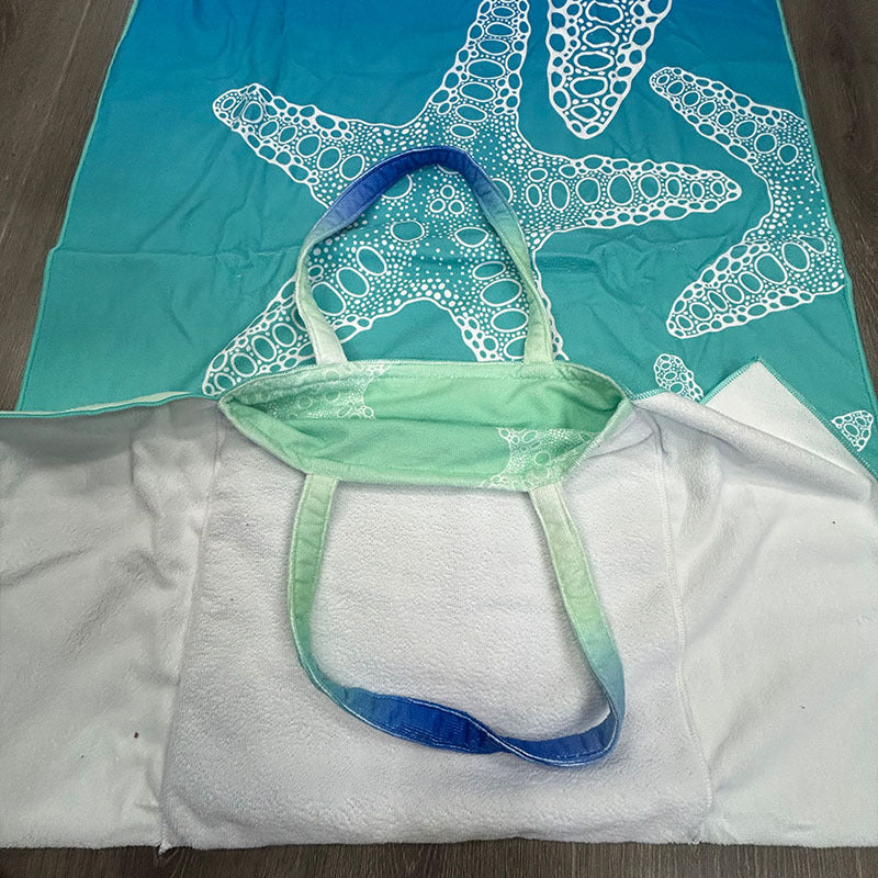 Beach towel with creative sea turtle pattern Kalsten