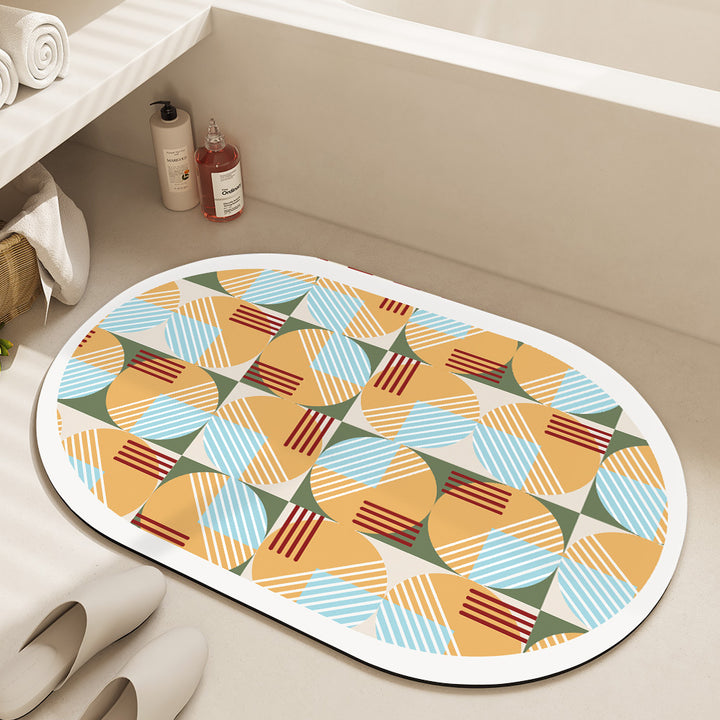 Decorative Non-Slip Bath Mat Kalsten