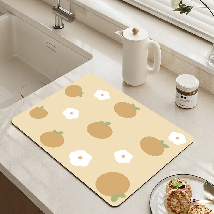Decorative Kitchen Floor Mat Kalsten
