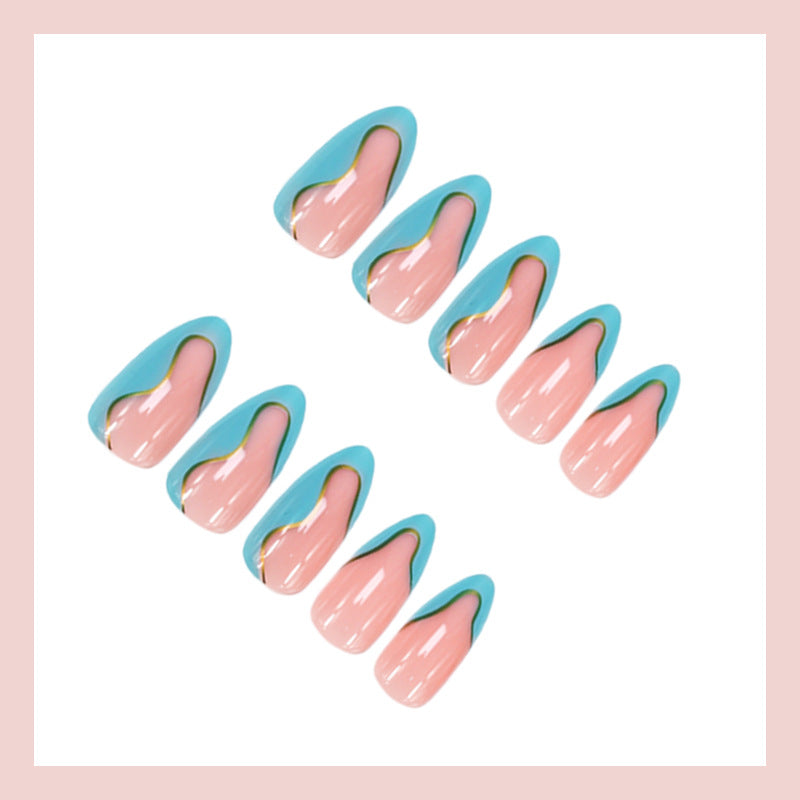 Creative Art Nails with Unique Geometric Accents Kalsten