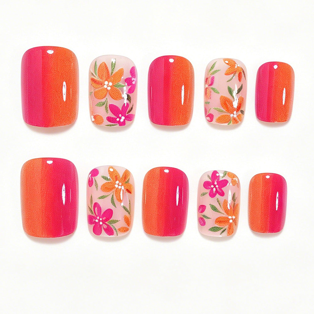 Floral Gel Nail Art Tips Kalsten