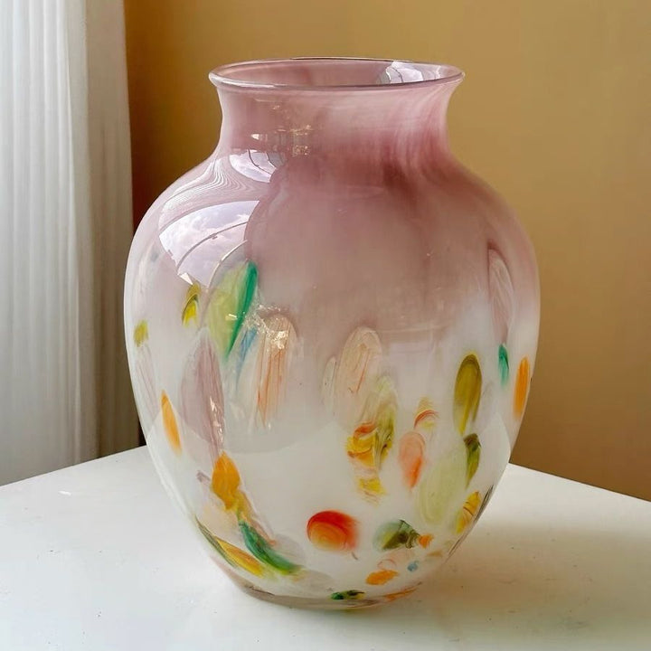 Handcrafted Artistic Glass Vase