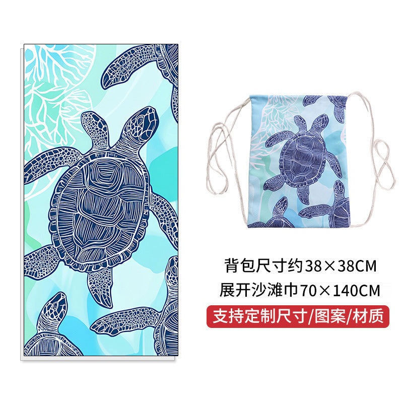 Beach towel and backpack set Kalsten
