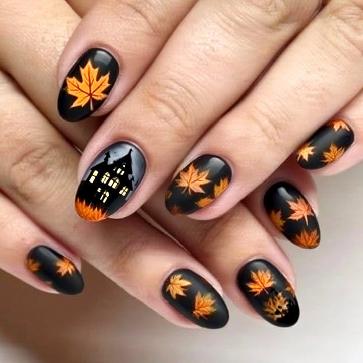 Themed Seasonal Press-On Nail Art Kalsten