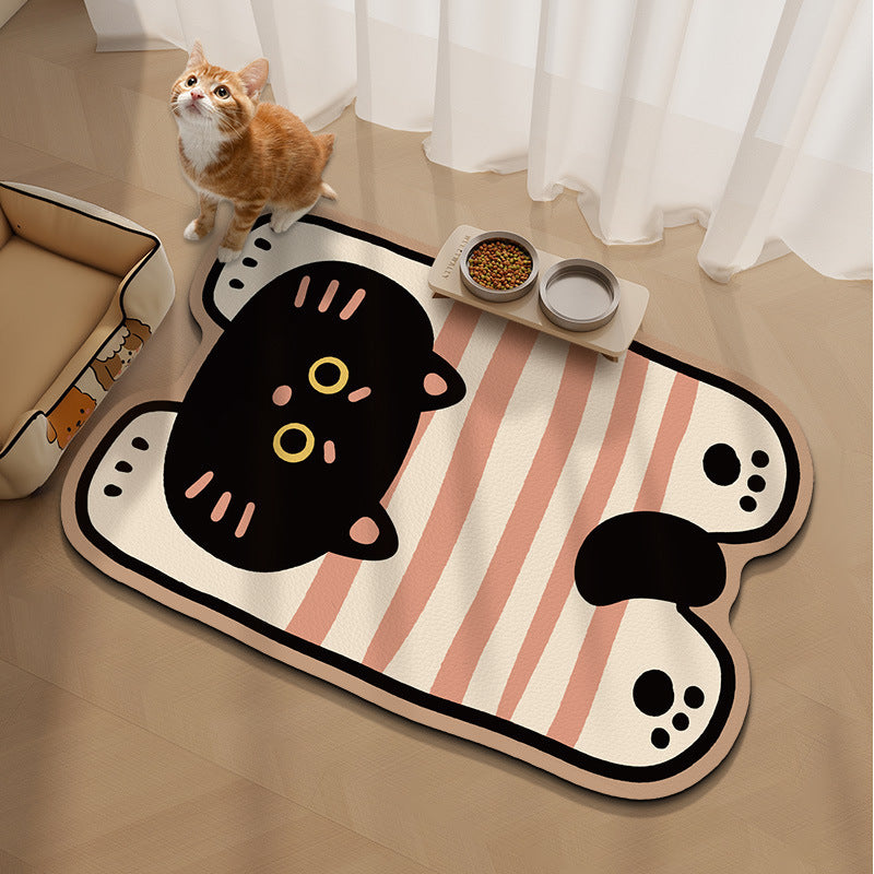 Cartoon Dog-Shaped Area Rug