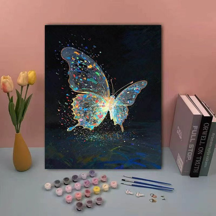 DIY Butterfly Paint by Numbers Kit Kalsten