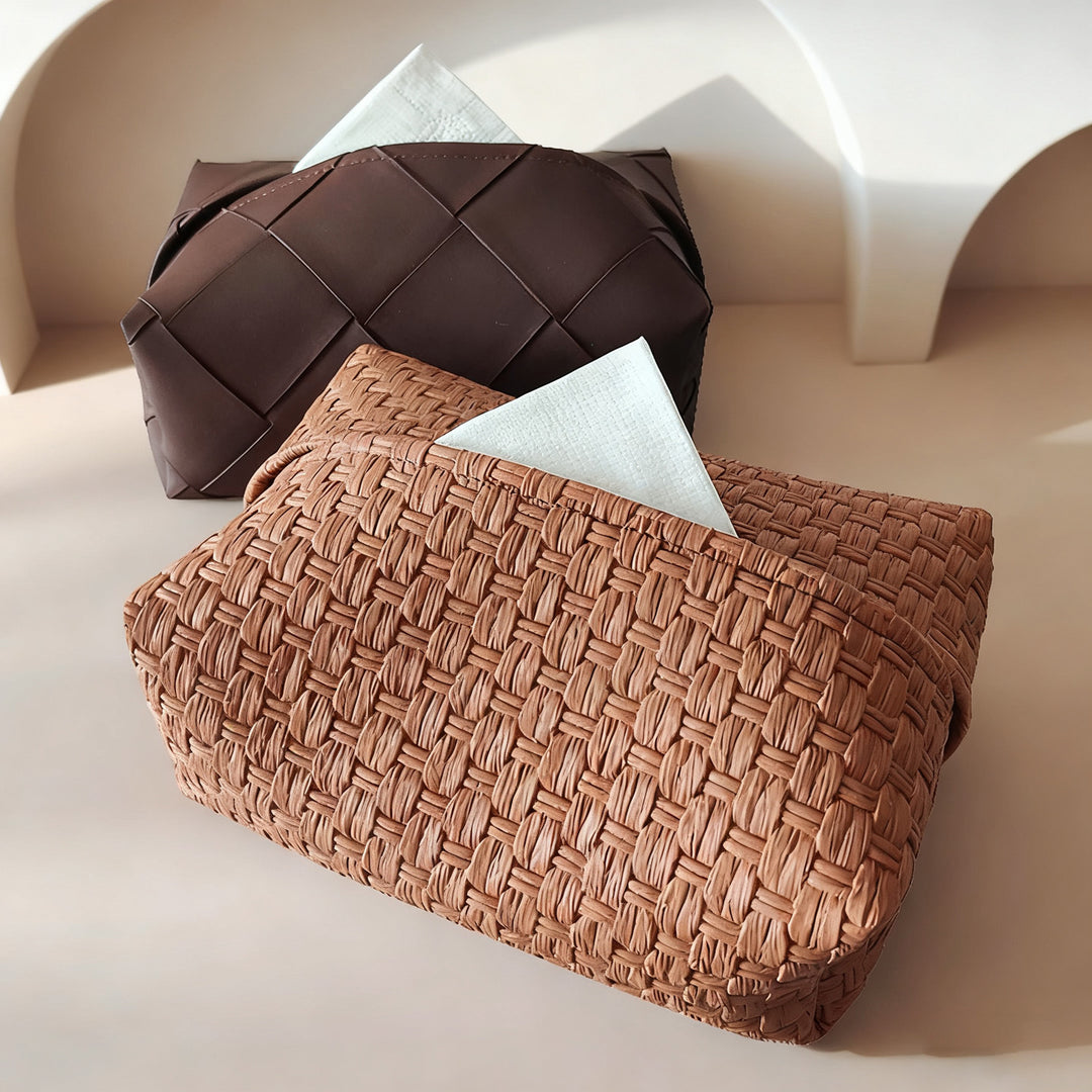 Woven Tissue Box Cover Kalsten