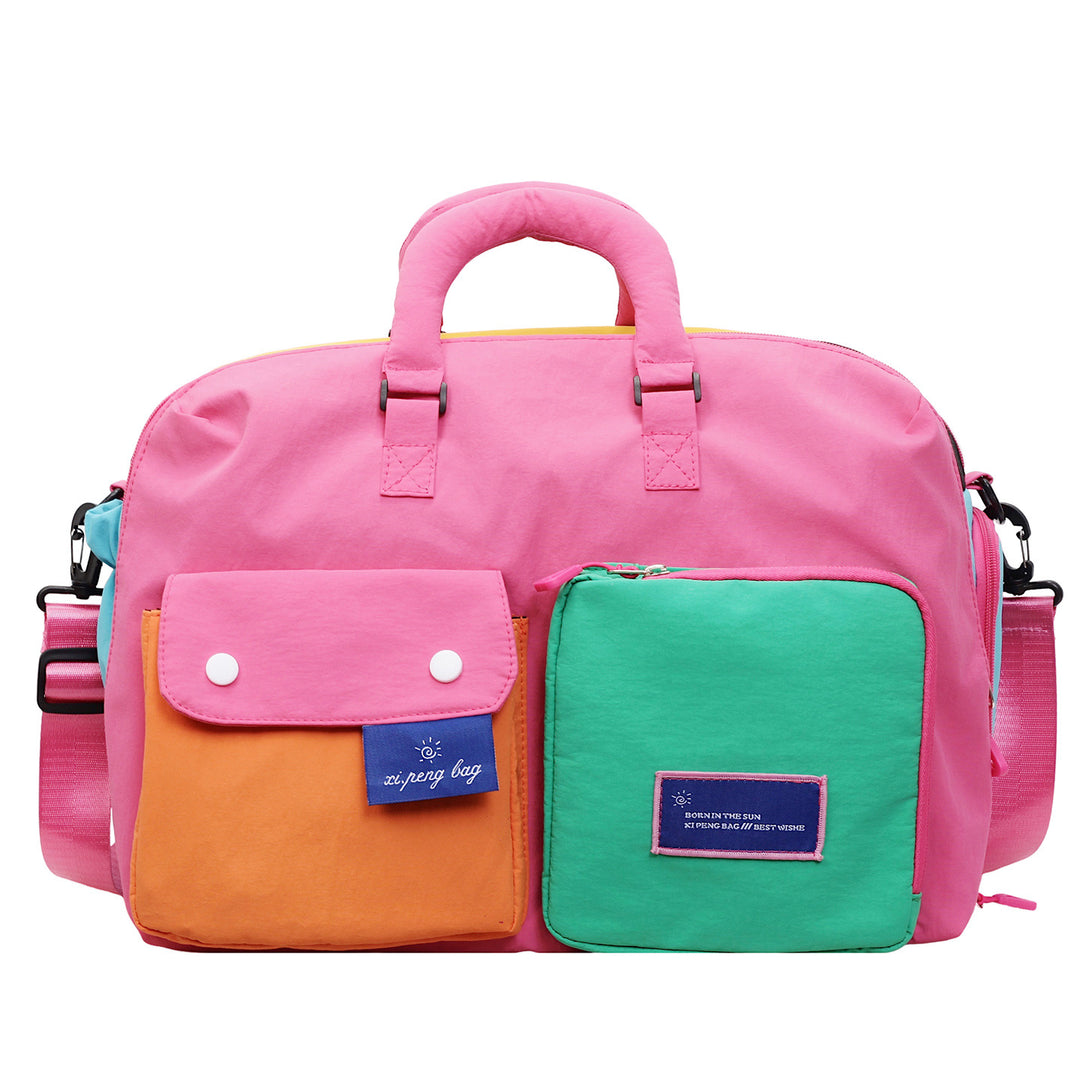 Multi-Pocket Utility Travel Duffel Bag Kalsten