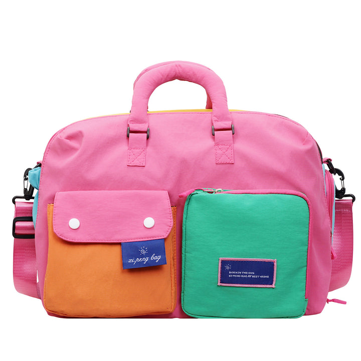 Multi-Pocket Utility Travel Duffel Bag Kalsten