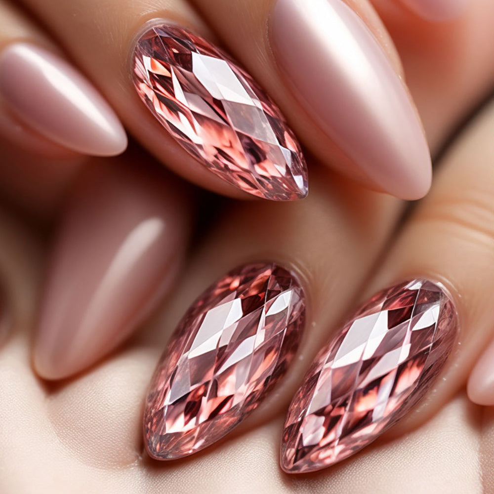 Glamorous Teardrop Crystal Nail Art Kalsten