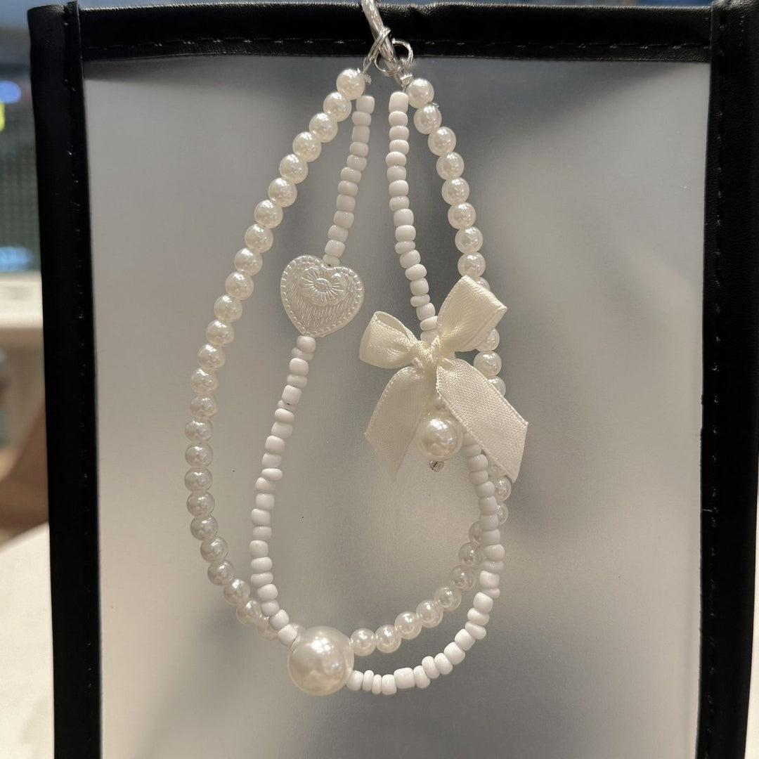 Elegant Beaded Charm Keychain Kalsten 1790135999