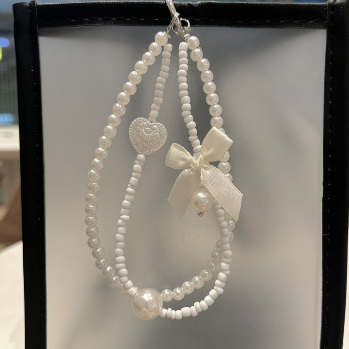 Elegant Beaded Charm Keychain Kalsten 1790135999