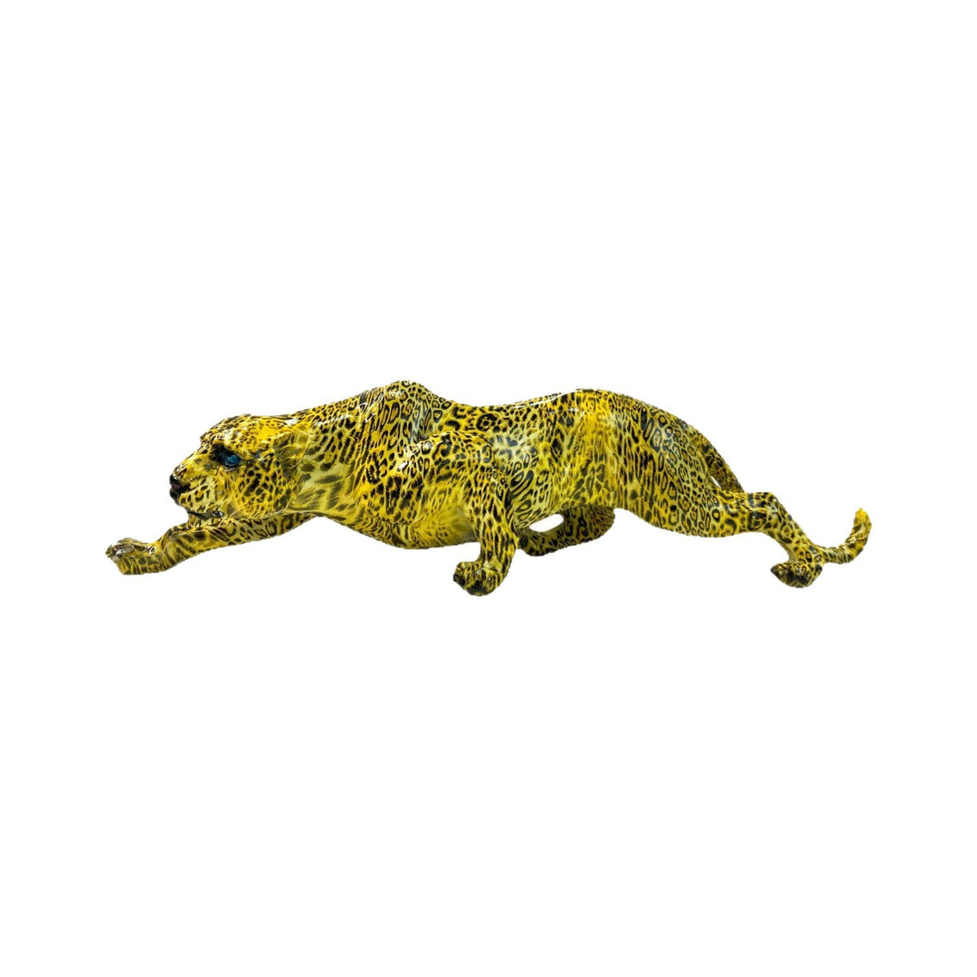 Artistic and colorful animal figure in panther shape Kalsten