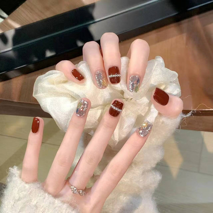 Premium Glamorous Press-On Nail Extensions Kalsten