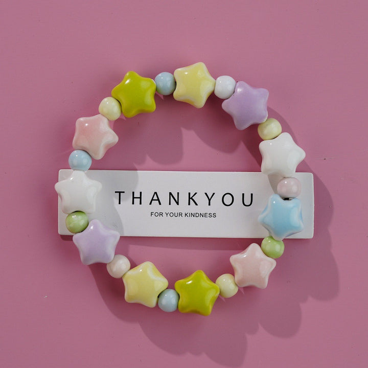 Heart-Shaped Beaded Bracelet Kalsten