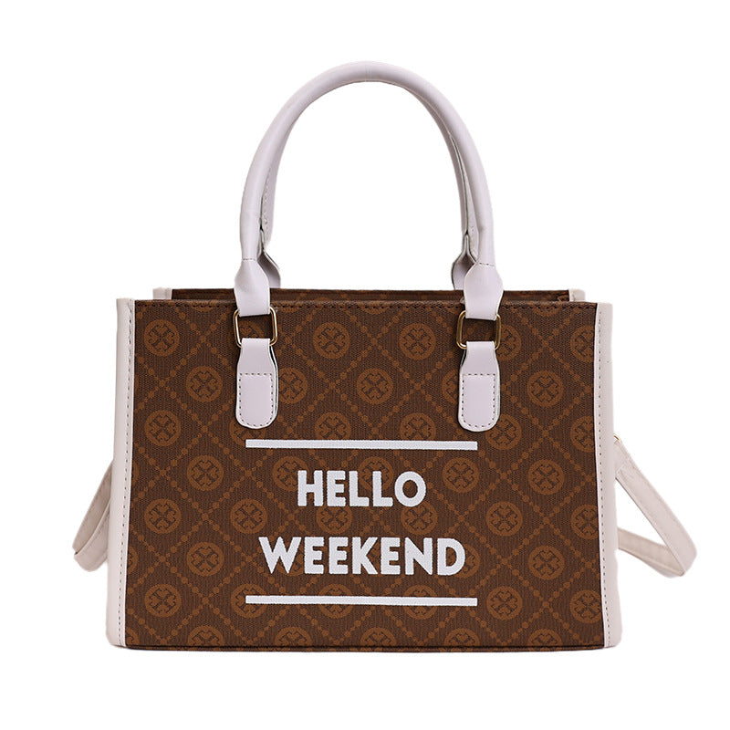 WoStylish Canvas Weekend Tote Bag Kalsten