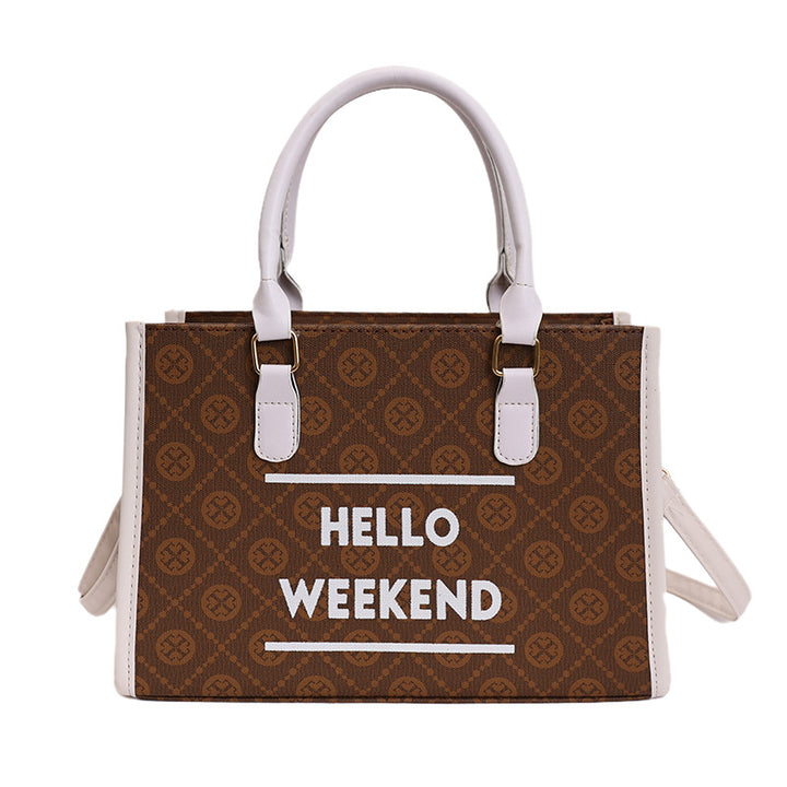 WoStylish Canvas Weekend Tote Bag Kalsten