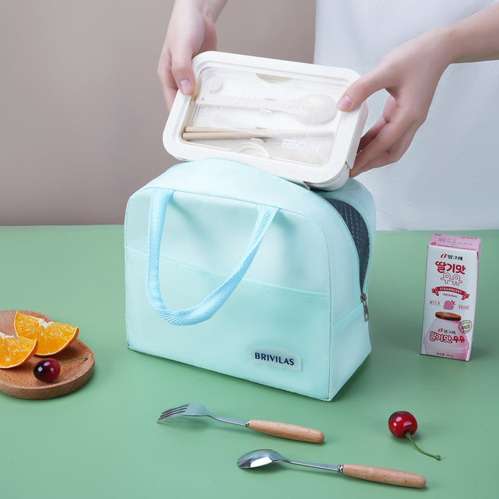 Insulated Lunch Tote with Multiple Pockets