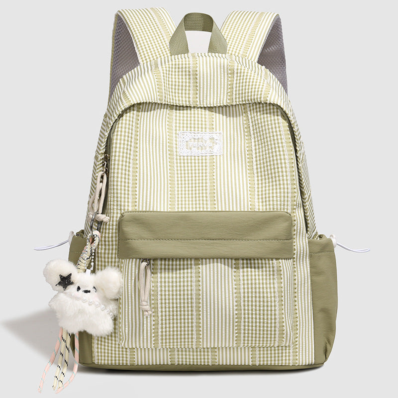 Stylish Striped Design Backpack Kalsten