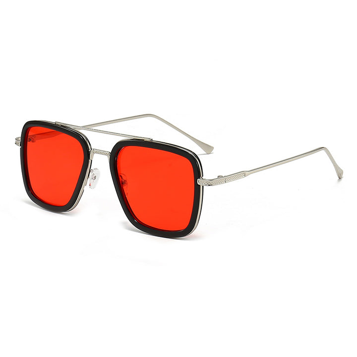 Women's stylish square sunglasses with metallic details Kalsten