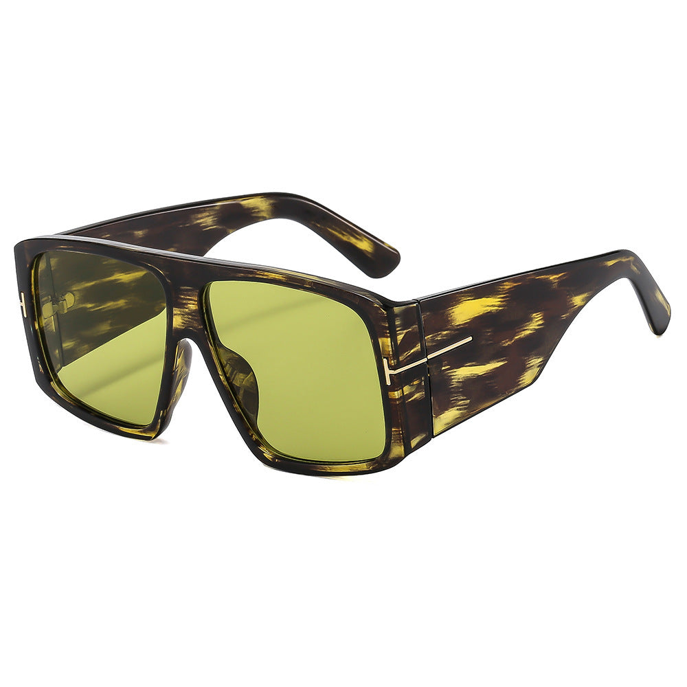 Bold Angular Shield Sunglasses Kalsten